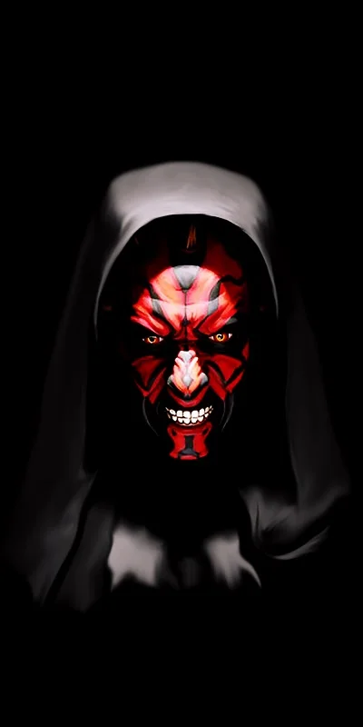 Пляжное полотенце с принтом Star War Darth Maul банное из микрофибры спортивный