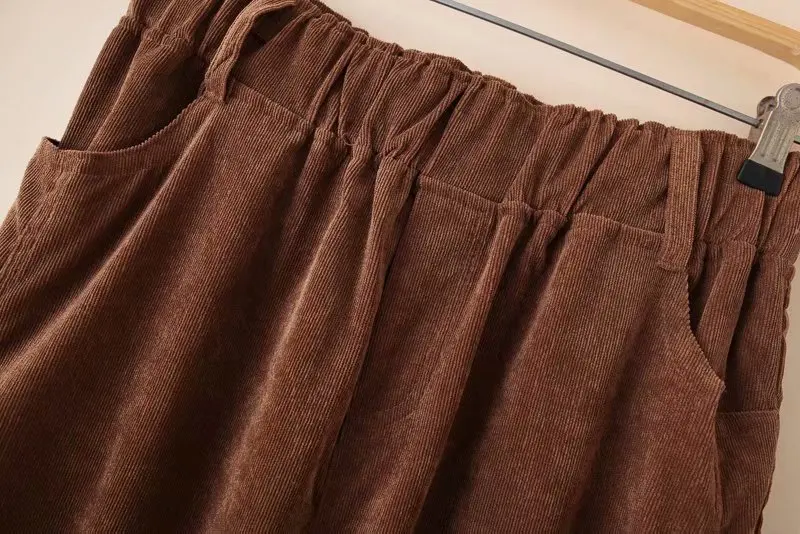 Повседневные шаровары большого размера Весенняя женская одежда свободные