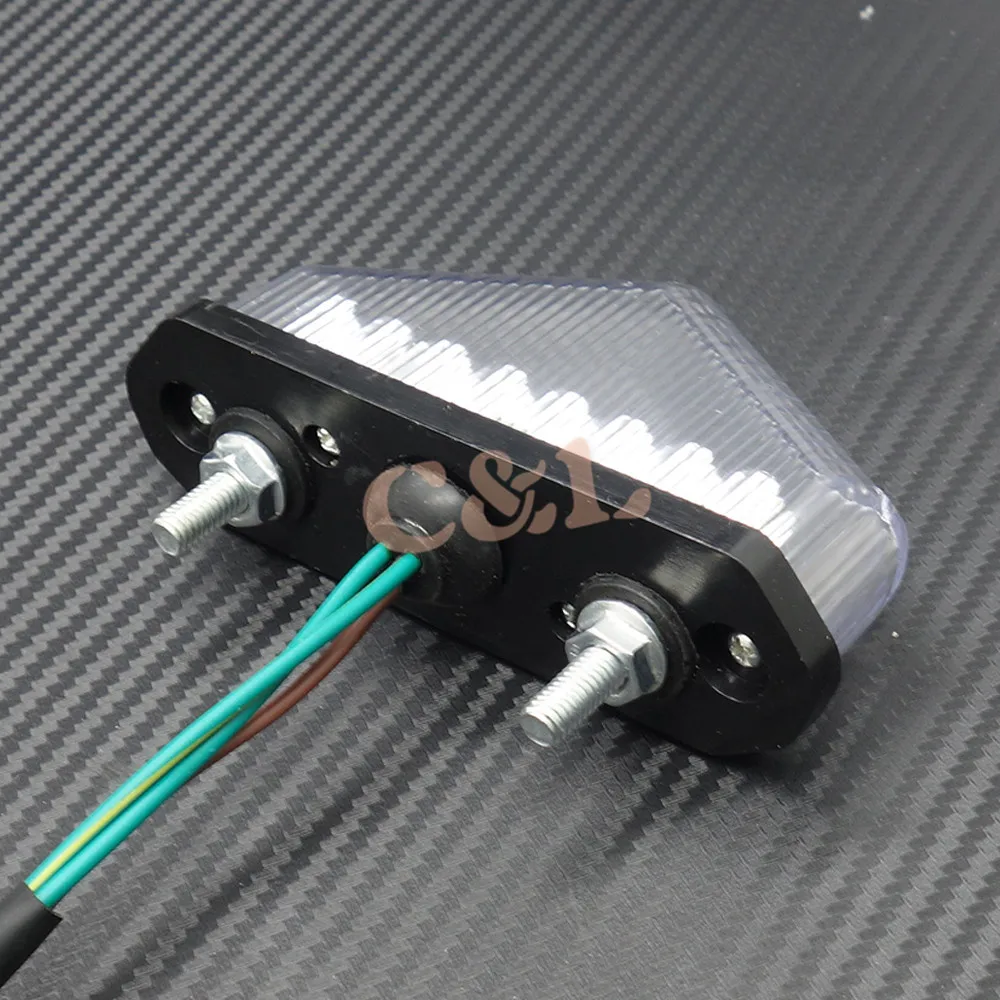 Универсальный светодиодный задний тормоз для мотоцикла стоп сигнал подсветка