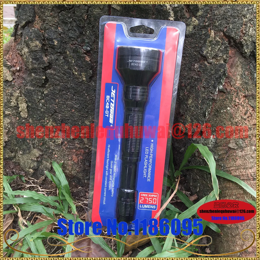 Jetbeam BC40-GT BC40GT фонарик/прожектор-2750Lm-CREE XHP50 светодиодный