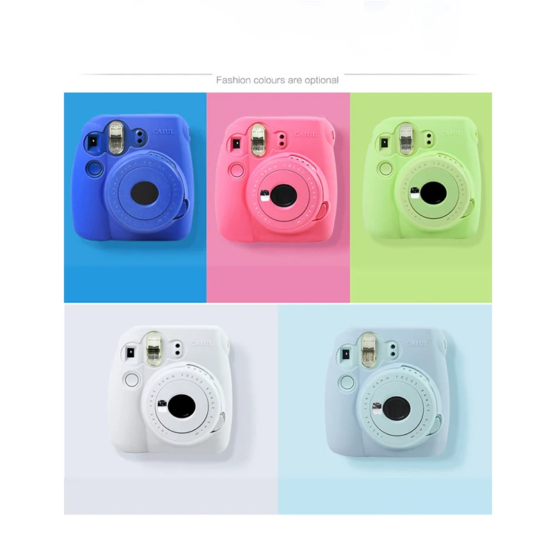 Новая сумка для камеры чехол Fujifilm Fuji Instax Mini 9 8 + мгновенной защиты прекрасный