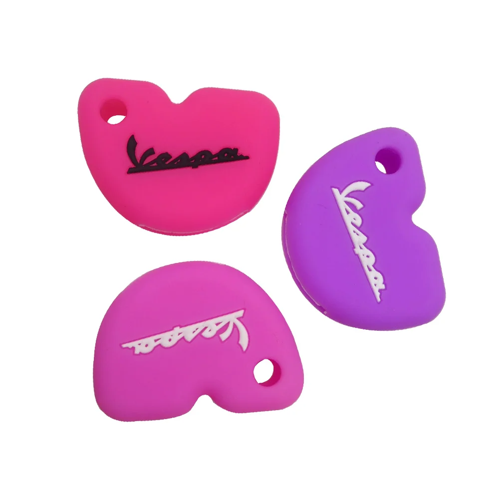 Новый стильный силиконовый резиновый чехол брелок OkeyTech защитный накладка для Vespa