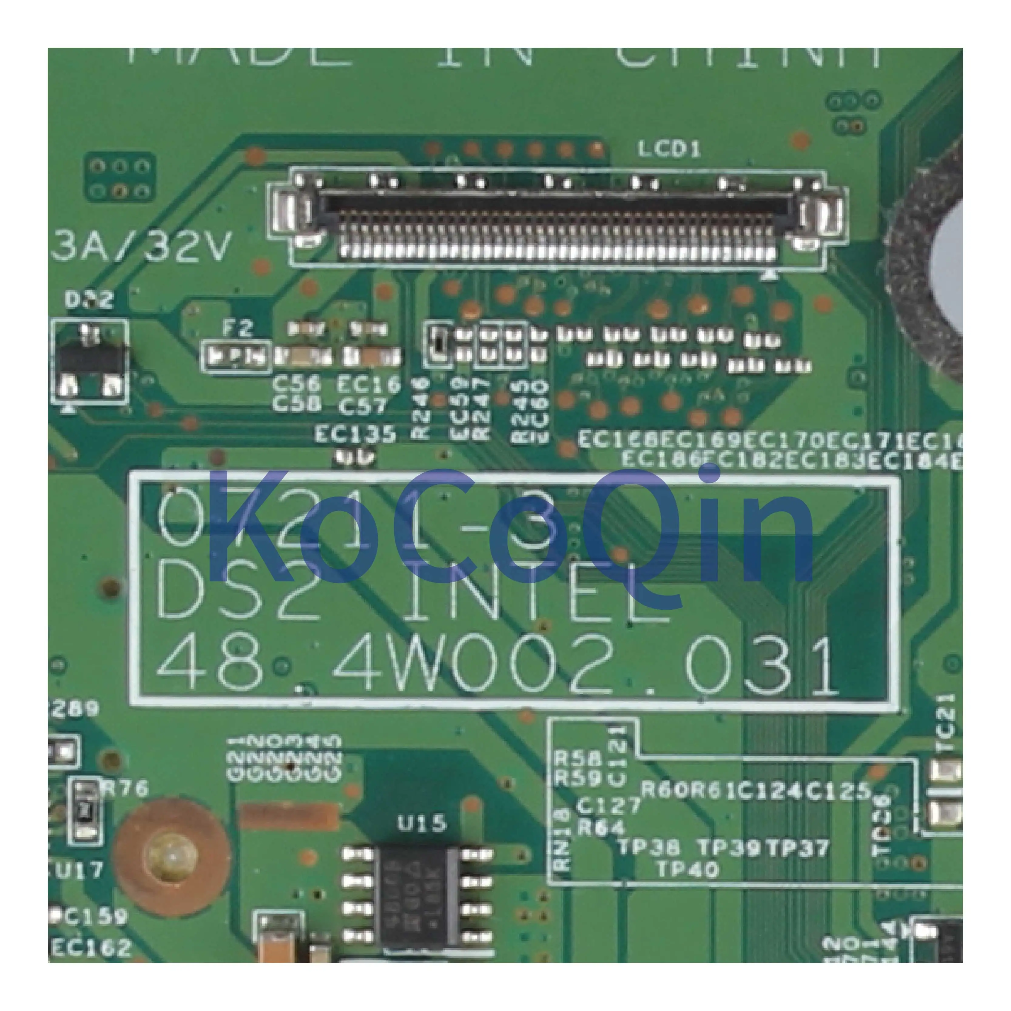 KoCoQin материнская плата для ноутбука DELL Inspiron 1525 материнская плата 07211-3 48.4W002.031 CN-08YXKW 08YXKW 965