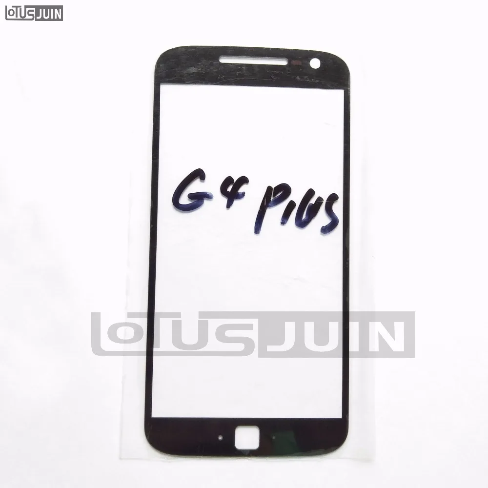 Внешний верхний экран объектива Переднее стекло для Motorola Moto G4 Plus ЖК замена