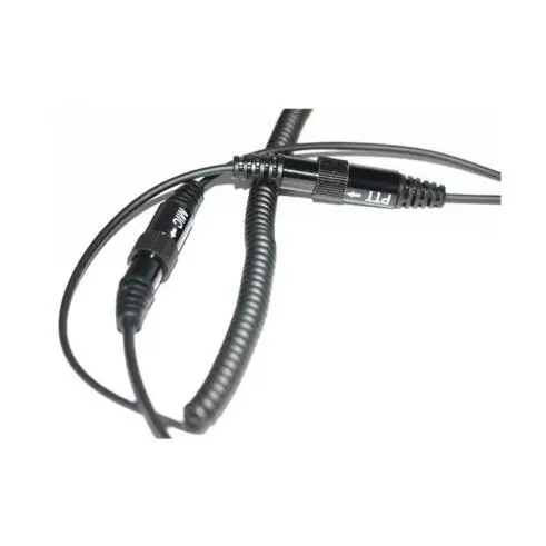 Half Face Motorcycle Bike Helmet Earpiece Headset Mic Microphone For Motorola Two Way Radio Walkie Talkie 2pin CP100, GP88S