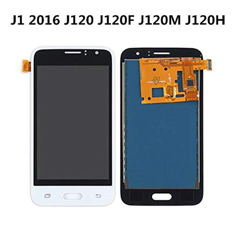 Горячая продажа J120 lcd для samsung Galaxy J1 2016 J120F SM J120H дисплей сенсорный экран дигитайзер