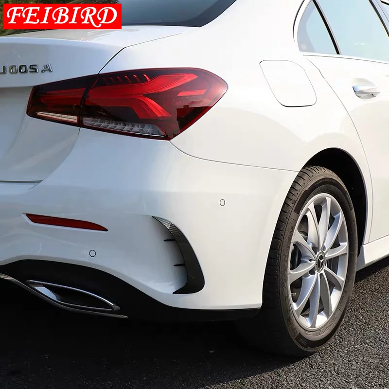 Задний бампер противотуманные фары крышка отделка для Mercedes Benz A класса W177 A180 A200 A220