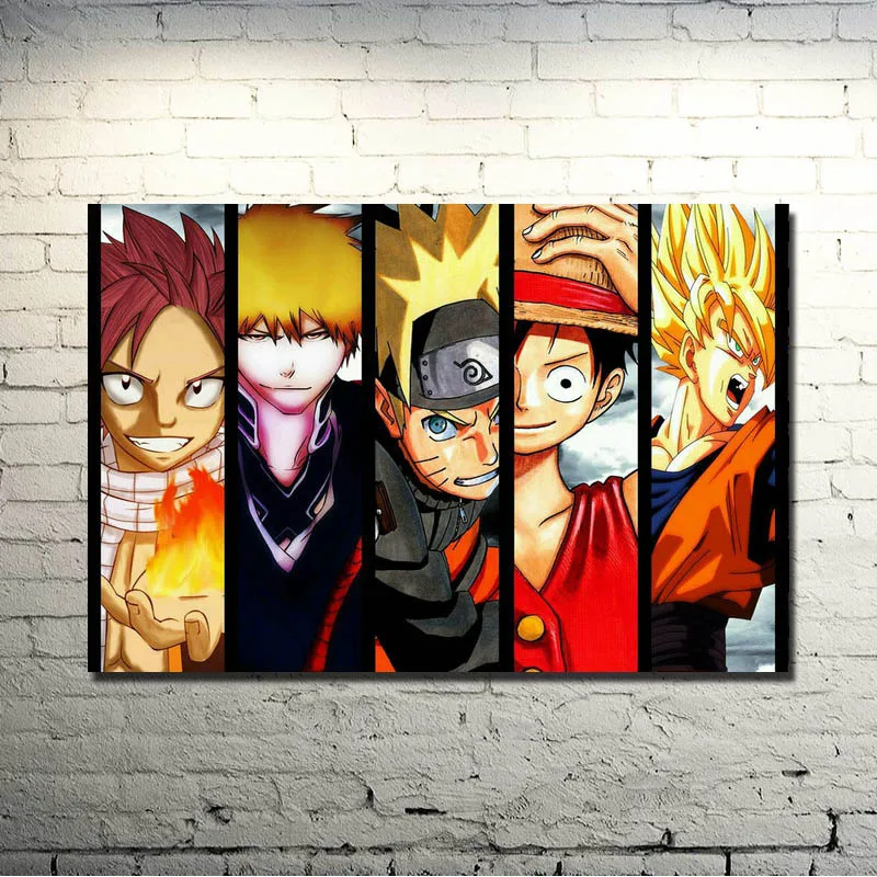 Отбеливающая Маска Kurosaki Ichigo художественный Шелковый плакат печать 13x20 24x36 дюймов