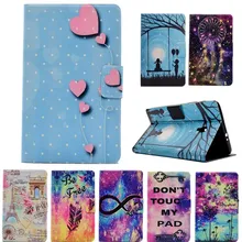 Флип Чехол подставка для samsung Galaxy Tab 8 0 SM T380 T385 2017 Smart Cover дюймов Tablet