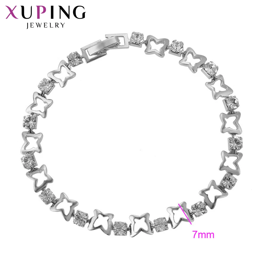 Xuping European Style Fashion Bracelets Charm Women Girls Imitation Jewelry Party Gifts 75088 | Украшения и аксессуары