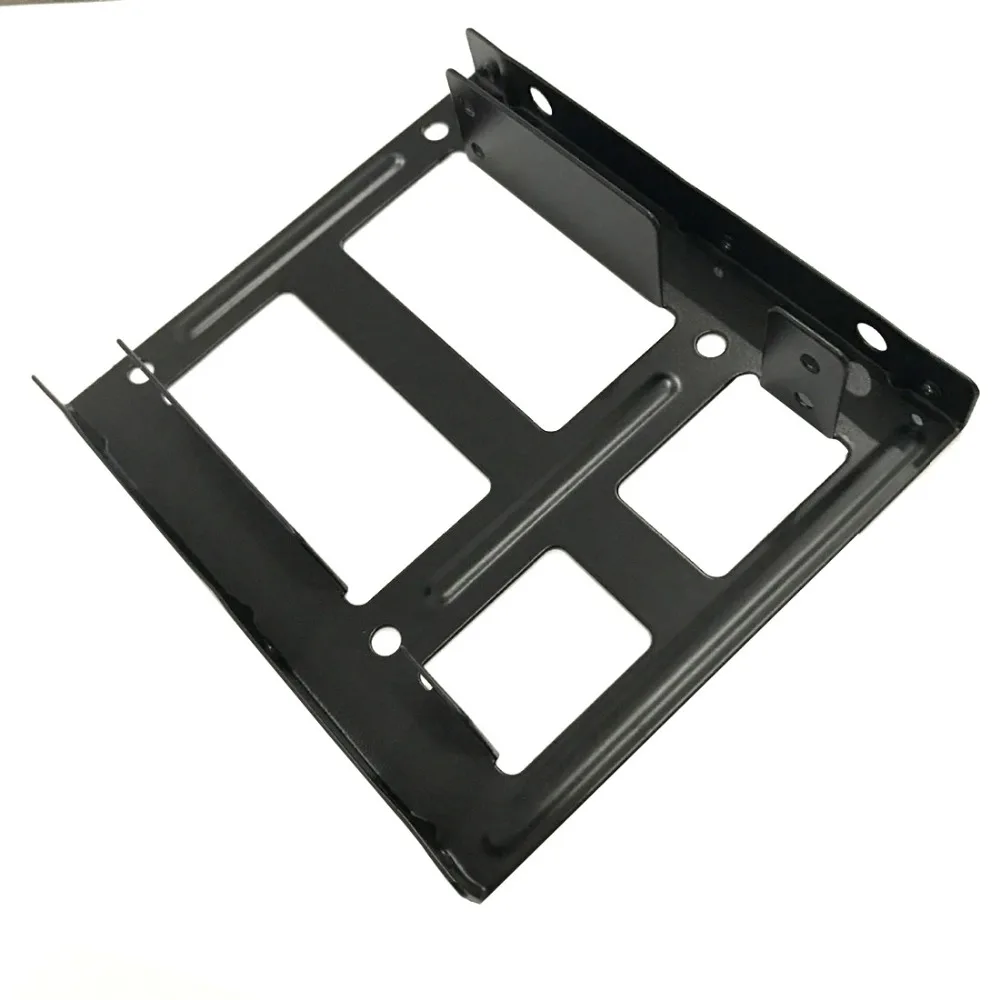 Hard Disk Case Adapter Mounting 2.5" To 3.5" SSD HDD Metal Hard Drive Holder For PC Laptop Protect Hard Disk Bracket