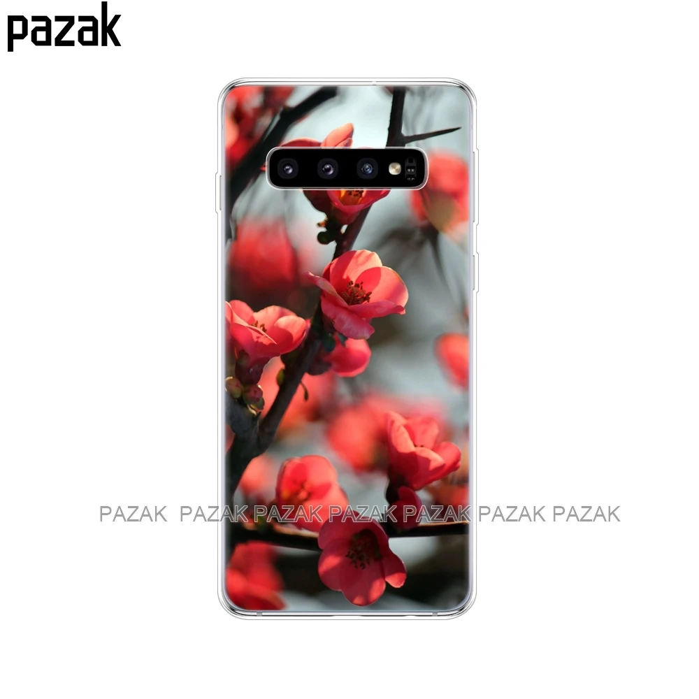 61350 Чехол для samsung Galaxy S10 S10Plus, силиконовый чехол из ТПУ для телефона S10 E, чехол для samsung S10 Plus G975F S 10 SM-G973F, чехол-бампер - Цвет: 61350