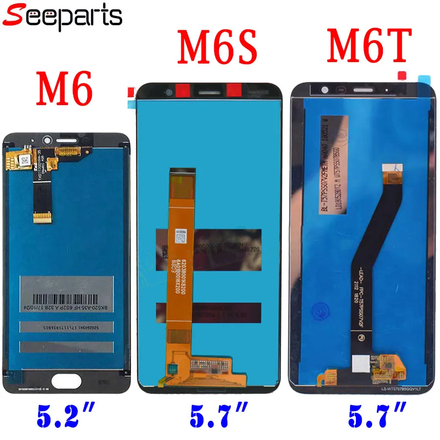 Сенсорный ЖК дисплей Meizu M6 дигитайзер M711H M711M M711Q M6S LCD M712H M712Q для 6T MEIZU M6T M811Q замена
