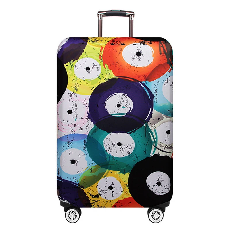 Плотный дорожный защитный чехол для чемоданов 19 32 дюймов эластичный на колесиках