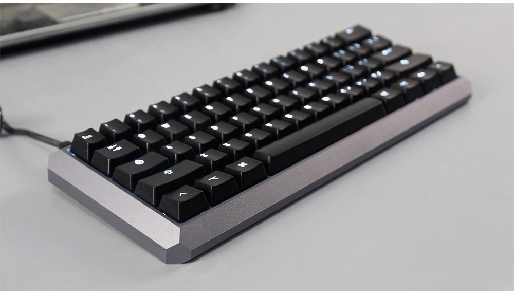 KBDfans 5 градусов 60% Клавиатура Алюминиевый Чехол gh60 чехол подходит gh60 покер dz60 xd60