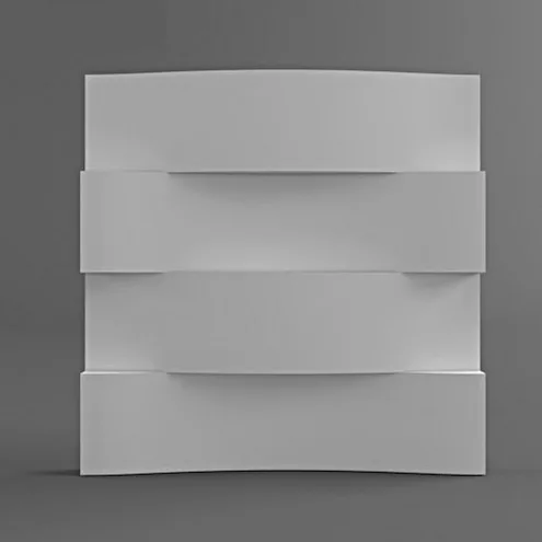 Пластиковые формы декоративные настенные панели 3D разных размеров 500x500x40 мм|panel