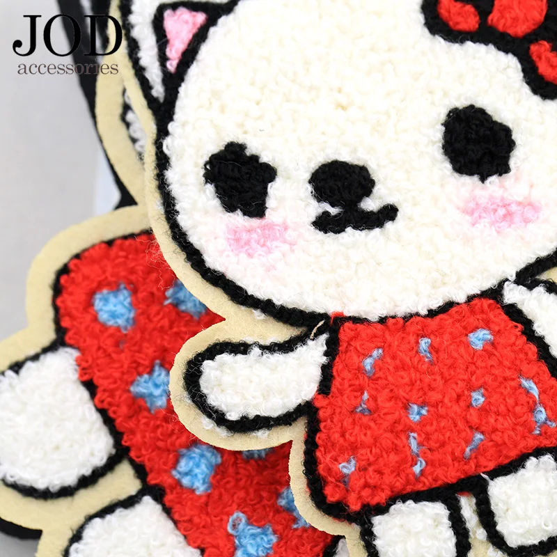 Большая нашивка с котом нашивки вышивкой для одежды наклейки героями