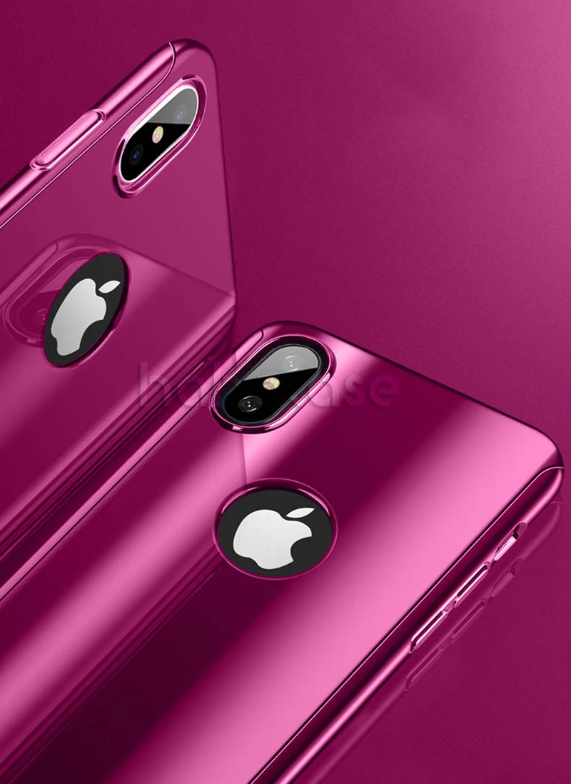 10 шт. зеркальный чехол из закаленного стекла для iPhone 11 Pro Max XS XR X 8 7 6 6S Plus|Бамперы| |