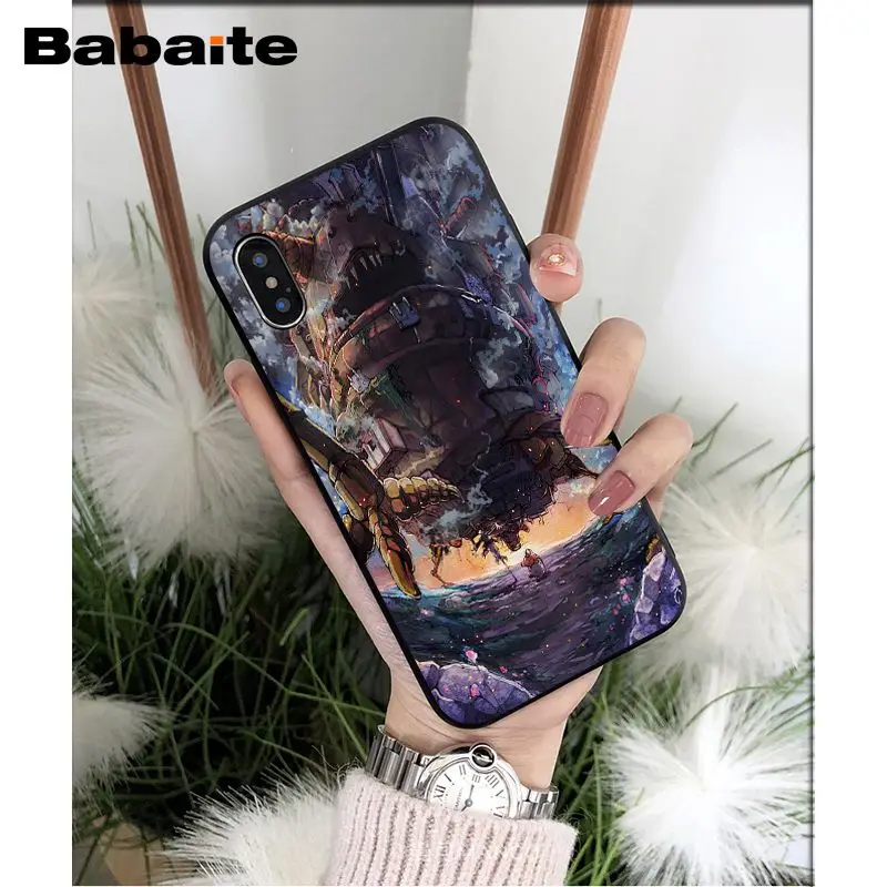 Babaite Хоула Ходячий замок красочные милые аксессуары для телефона чехол Apple iPhone 8 7 6