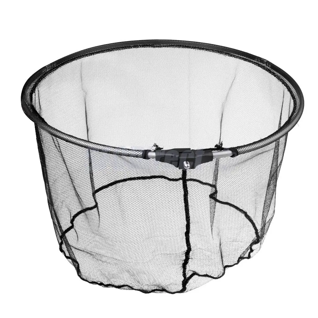 Рыболовная сеть из алюминиевого сплава черная рыболовная для ловли карпа форели