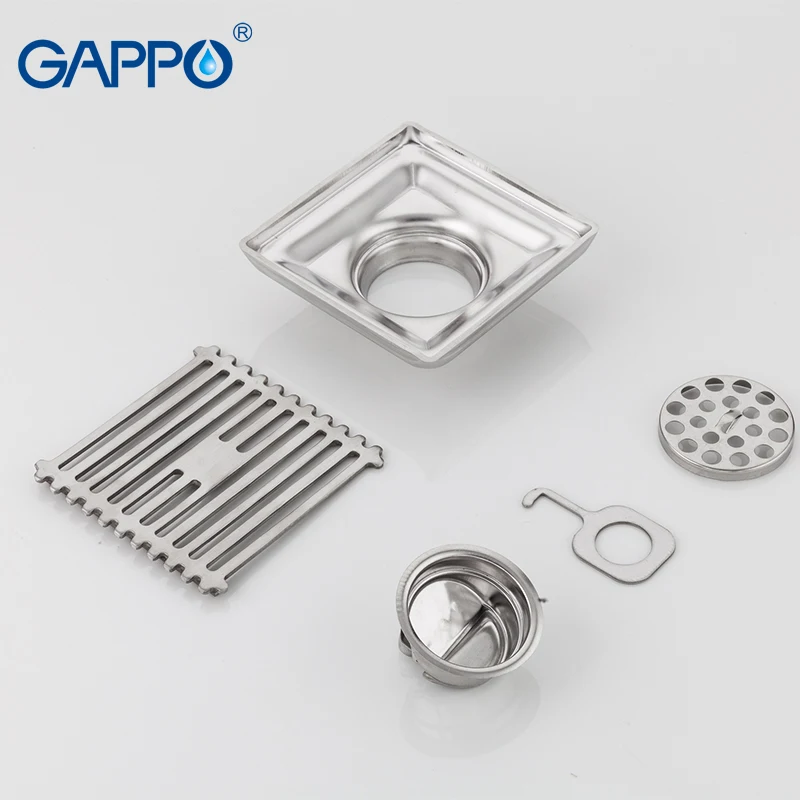 GAPPO дренаж анти запах ванная душевая напольная дренажная Ванна стопор для ванны