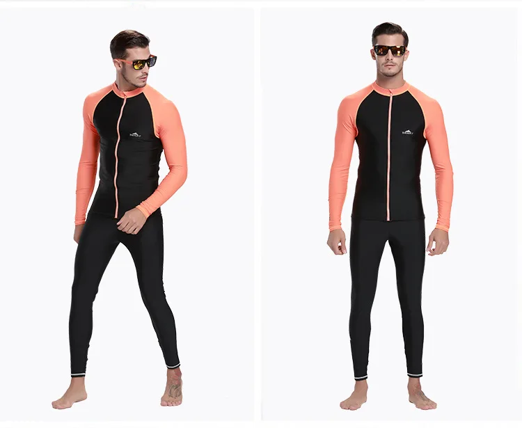 Мужской костюм для дайвинга SBART Раздельный гидрокостюм с длинными рукавами на