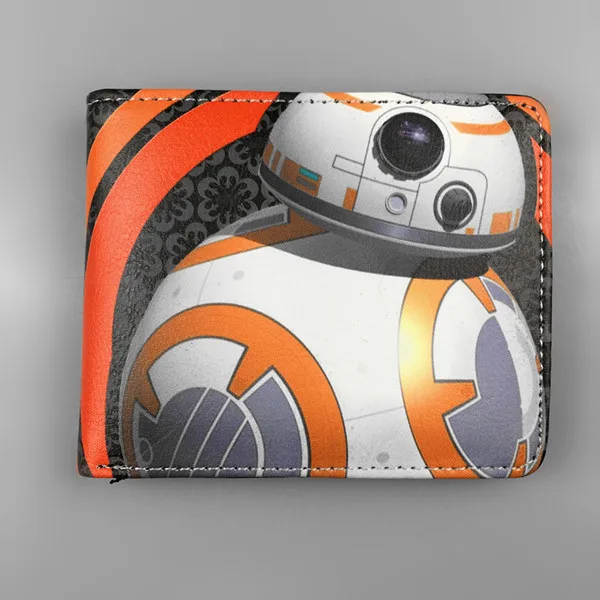 Комиксы Star Wars Женские Кошельки мультфильм аниме кошелек подарок Для мужчин персонажа фильма Короткие Кошелек мешок денег держателя карты кожа короткие Женские Кошельки - Цвет: J