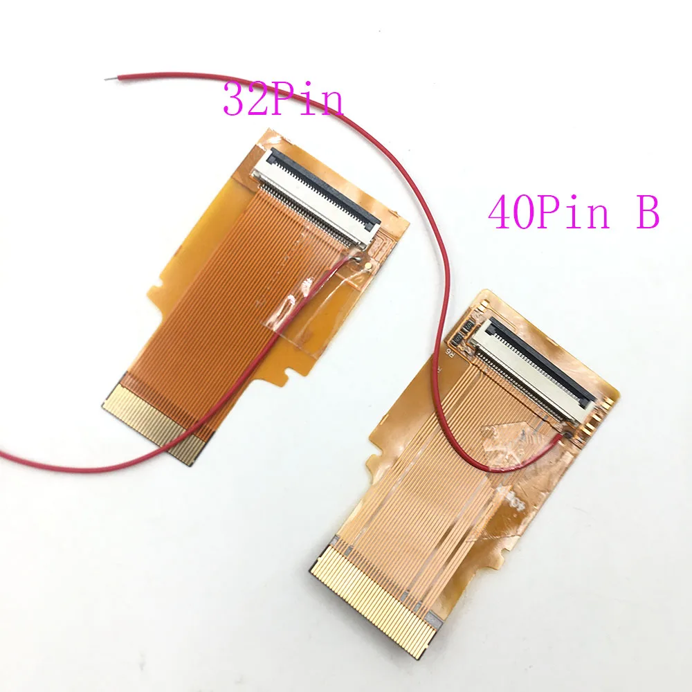 32Pin 40 Pin A& B для GBA ленточный кабель AGS 101 с подсветкой Адаптер экран мод