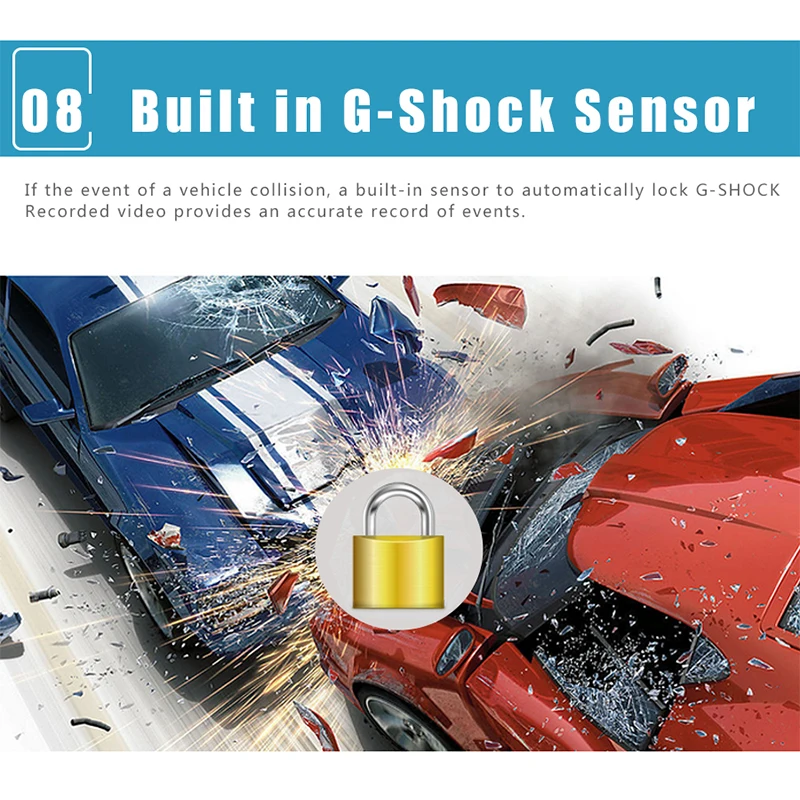 Junsun 6.86 &quotАвтомобильные видеорегистраторы ADAS зеркало заднего вида с DVR и