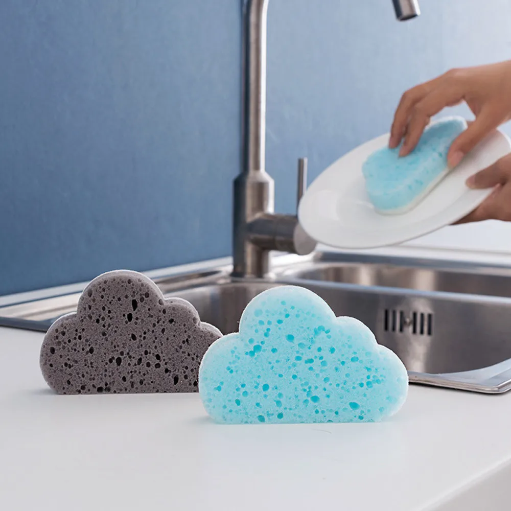 Новая креативная губка Magic Cloud Shape домашняя щетка для чистки милые инструменты