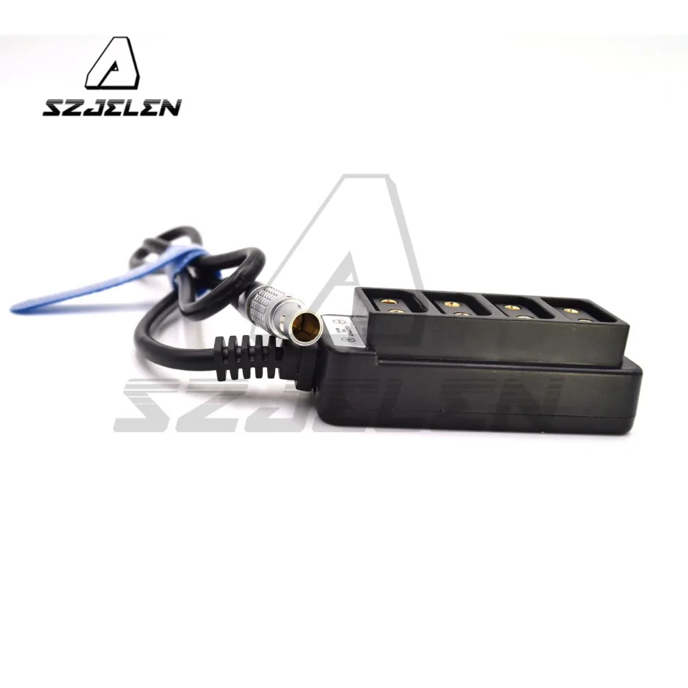 P-tap разветвитель, 12V мужской 0B 2pin 4-Порты и разъёмы d-tap женский концентратор переходник разветвитель Мощность кабель для ARRI Alexa TILTA красный Камера