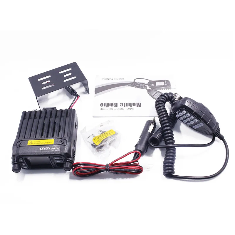 QYT KT 8900D Mini Walkie talkie 8900 Quad Display обновленная модель KT8900D 25 Вт Двухдиапазонная UHF/VHF