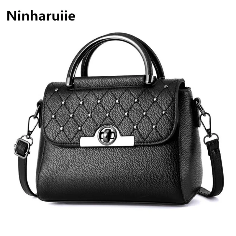 Ninharuiie Роскошные Сумки Для женщин Дизайнер искусственная кожа модная женская