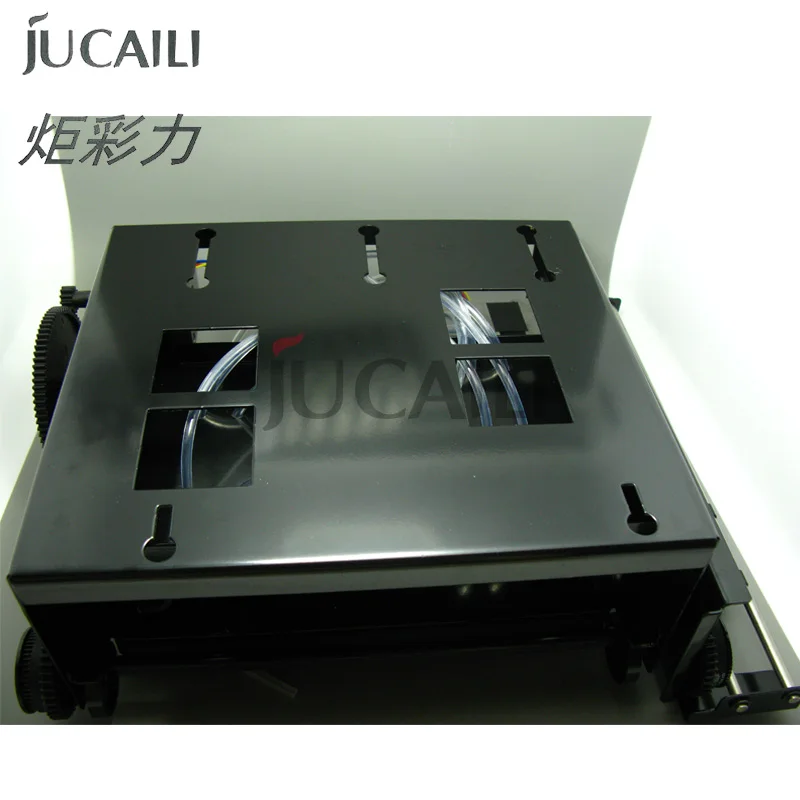 Jucaili принтер 4 головки чернил стек для xp600/DX5/DX7 головка укупорки станции в сборе с