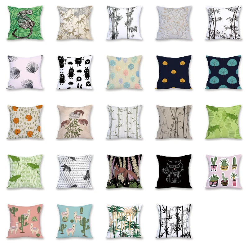 Винтажные декоративные наволочки для дивана оригинальные разноцветные