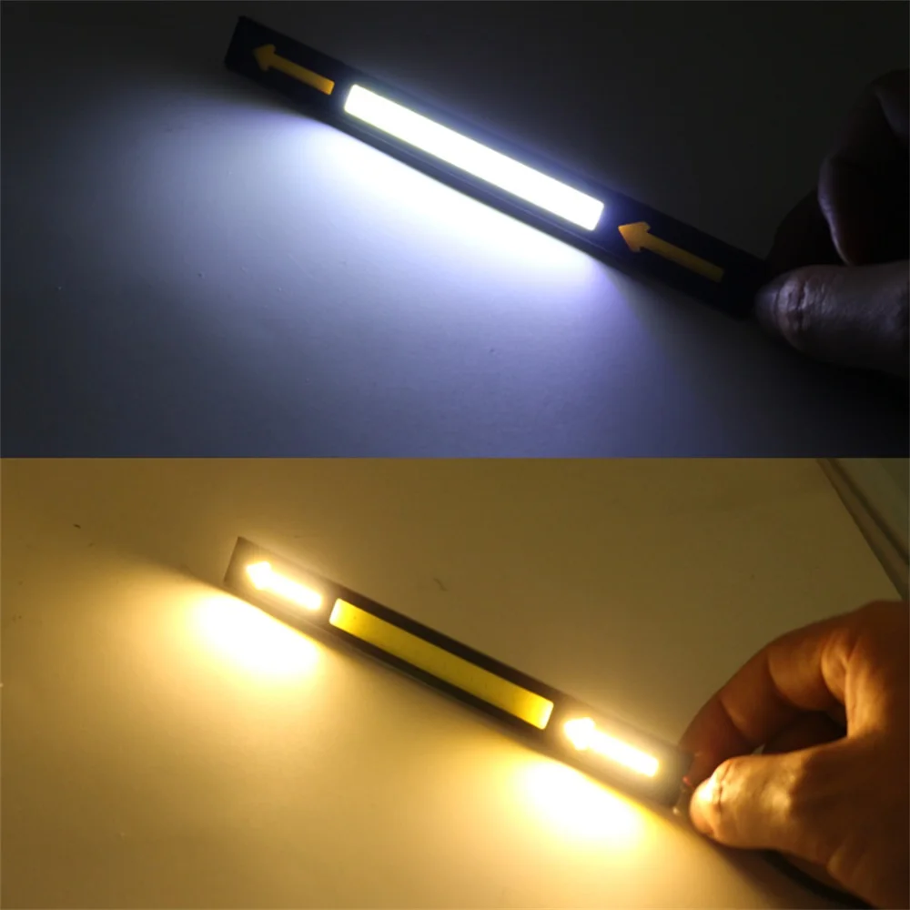 YM E-Bright 2 комплекта (4 шт.) COB LED 17 см DRL двухцветные автомобильные Стайлинг стрелки