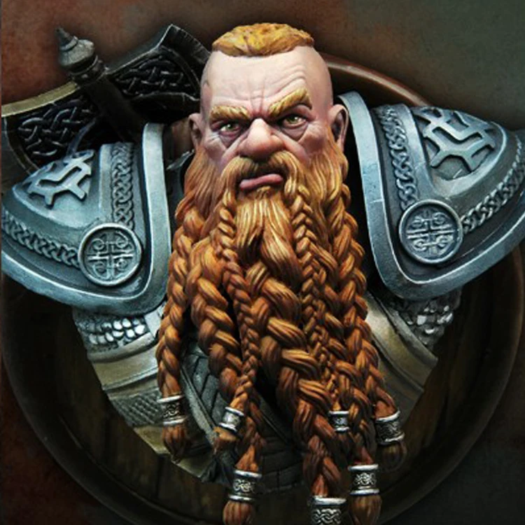 1/10 Khalgrim Смола Модель бюст GK Тема фильма научной фантастики несобранный и