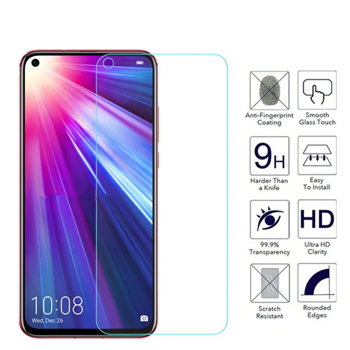 2 шт. Защитная пленка для экрана Huawei Honor View 20 Закаленное стекло honor view 10 v20