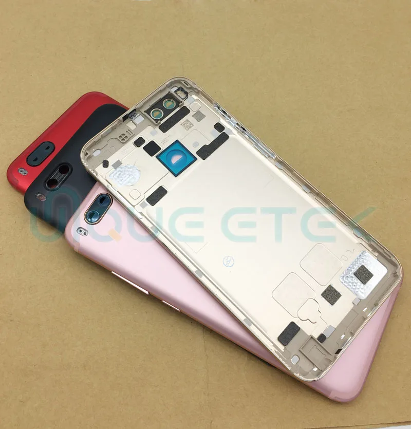 Металлическая задняя крышка батарейного отсека для Xiaomi Mi A1 корпуса + Кнопка