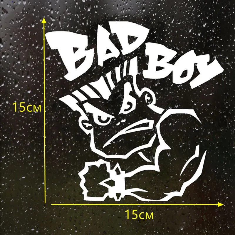 CS-645#15*15см наклейки на авто BAD BOY GALDRIZ водонепроницаемые машину наклейка для