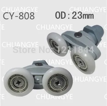 

Outer diameter 23MM 8pcs Glass shower door roller pulley bathroom shower room pulley Outer diameter 25MM