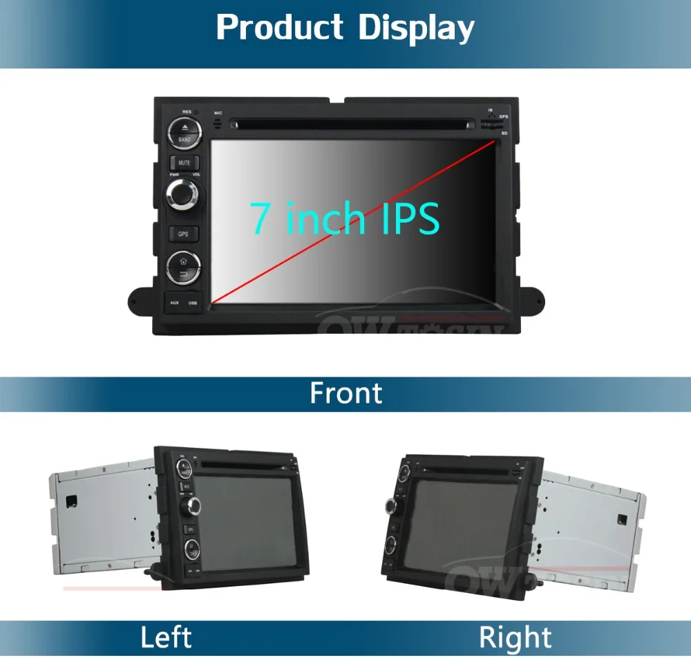 " ips 8Core 4G+ 64G Android 9,0 автомобильный DVD радио gps для Ford Explorer Fusion Mustang Focus Edge Expedition Escape F150 DSP CarPlay