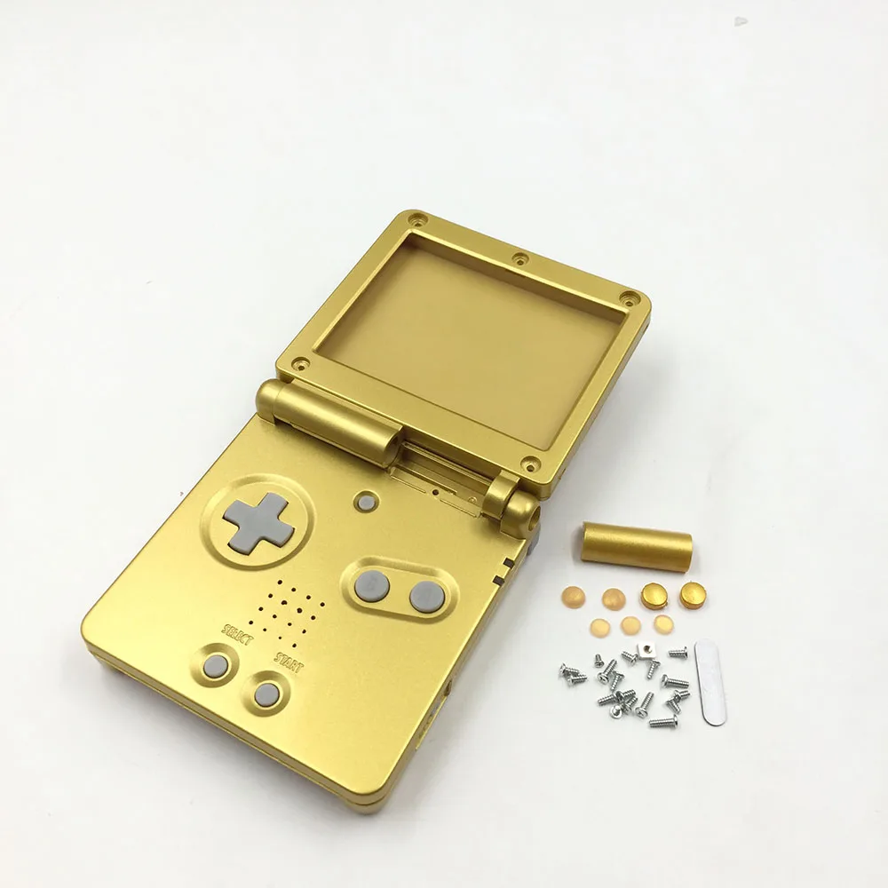 Золотой пластиковый корпус чехол для GBA SP Majora's Mask лимитированная серия|housing