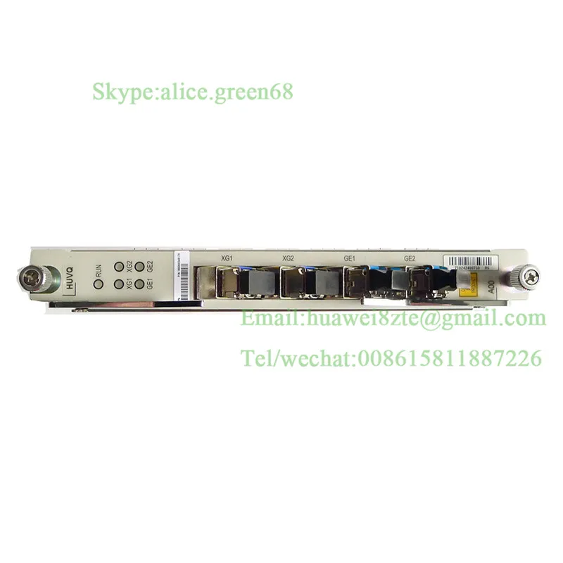 ZTE 4 порта uplink плата HUVQ для C300 OLT 2 шт. 10G + 1 25G SFP порта|Оптоволоконное оборудование| |