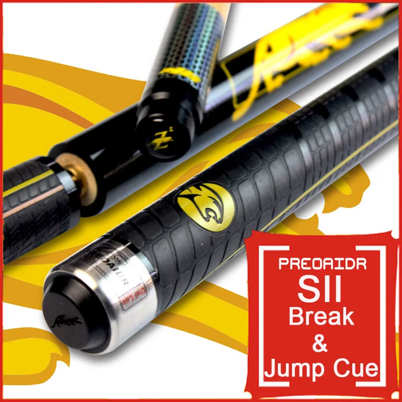 3142 S2 Break Cue Punch Jump Pool Stick 12 75 мм 11 5 наконечник черный белый цвет с корпусом для