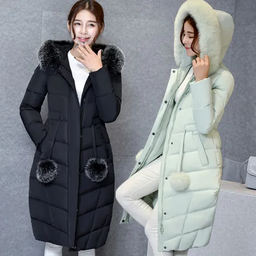 Новое поступление зимнее модное женское пуховое пальто куртка с натуральным