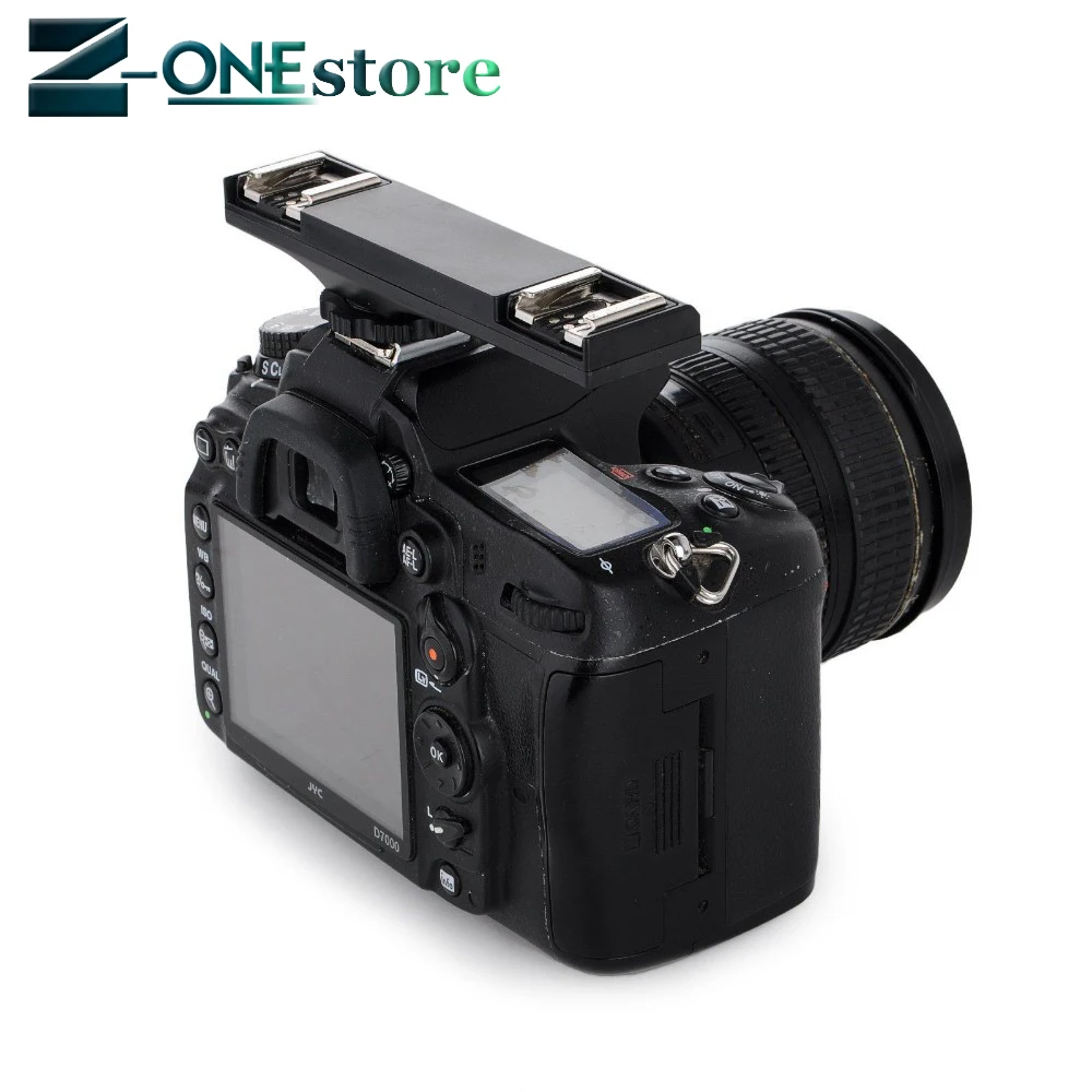 

Dual Flash Hot Shoe TTL Off-Camera Speedlite Sync Cord Arm Bracket for Nikon D3200 D5200 D5300 D7000 D7100 D7200 D800 D90 DSLR