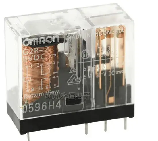 4 шт. Omron Реле G2R-2-5VDC G2R-2-12VDC G2R-2-24VDC 250V 5A РЕЛЕ 8 pin реле 5В/12В/24VDC реле