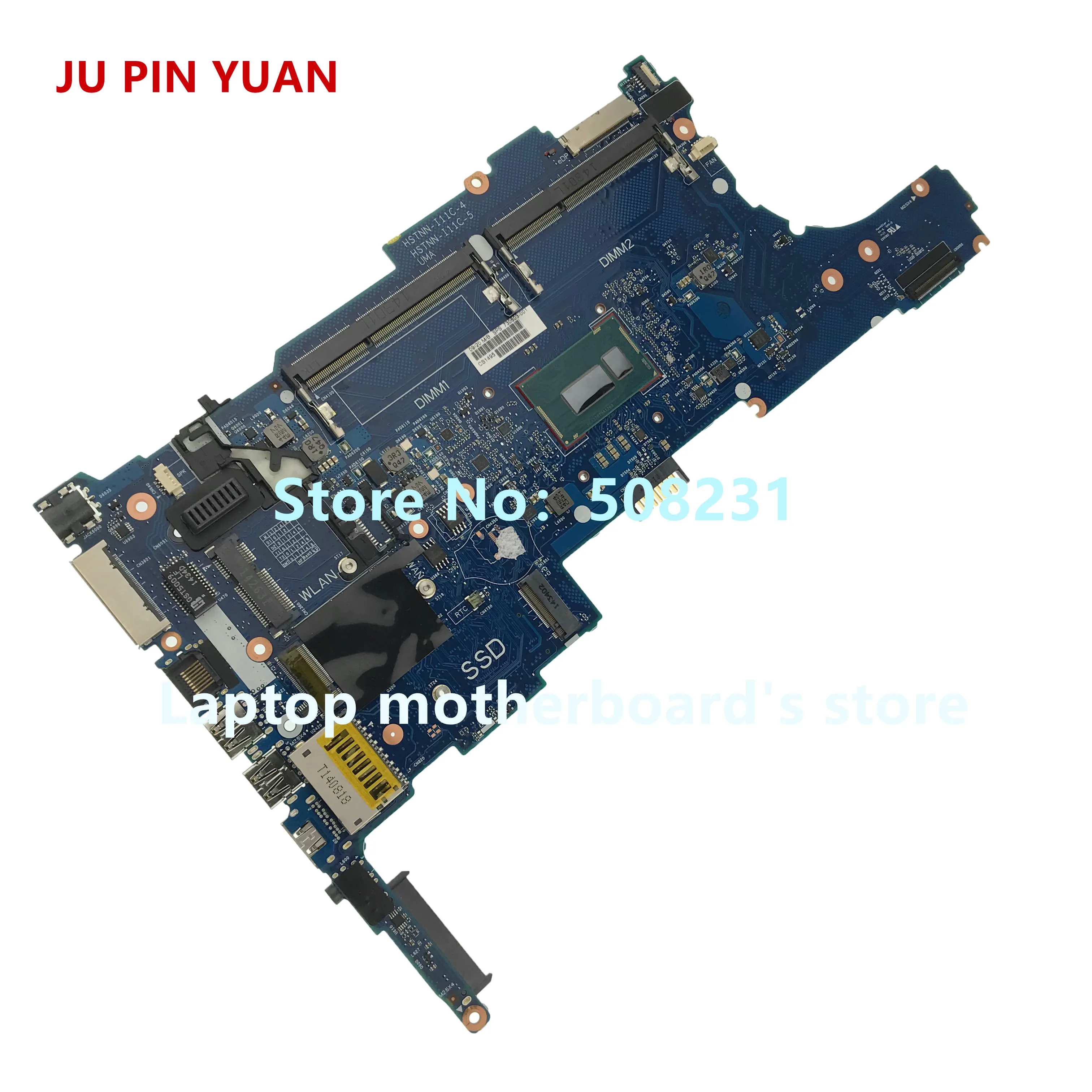 Ju pin yuan 915468-601 915468-001 аккумулятор большой емкости DAG37DMBAD0 материнская плата для ноутбука для женщин, hp ноутбук 17-W 17-AB Тетрадь ПК 1050 2 Гб i5-7300