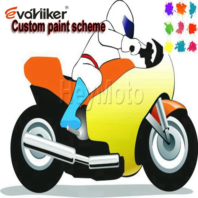 Мотоциклетный хомут для YZFR1 2004 2005 2006 синий белый YZF R1 04 05 06 Обтекатели из АБС